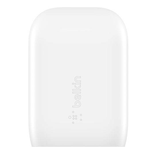 Belkin Φορτιστής με Θύρα USB-C και Καλώδιο USB-C - USB-C 30W Power Delivery Λευκός (Boost Charge)