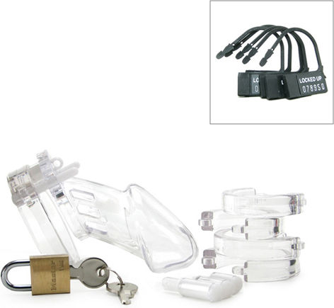 Rimba CB-X CB6000 Peniskäfig in Transparent Farbe