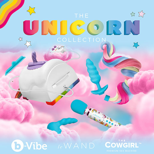 The Cowgirl The Unicorn Μηχανή Σεξ σε Λευκό Χρώμα 5τμχ