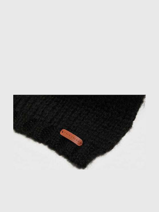 Kids Knitted Scarf Sonny Black