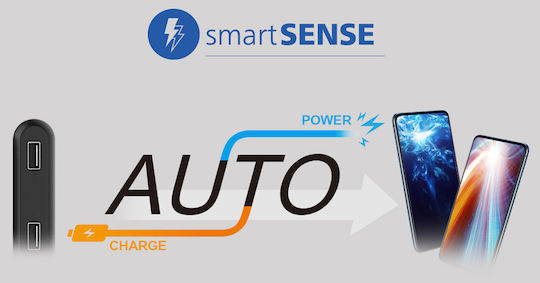 Silicon Power GP15 Power Bank 10000mAh cu 2 Porturi USB-A Negru