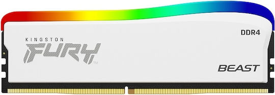 Kingston Fury Beast RGB 32GB DDR4 RAM with 2 Modules (2x16GB) and 3600 Speed for Desktop