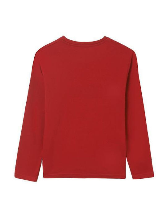 Mayoral Kids Blouse Long Sleeve Red