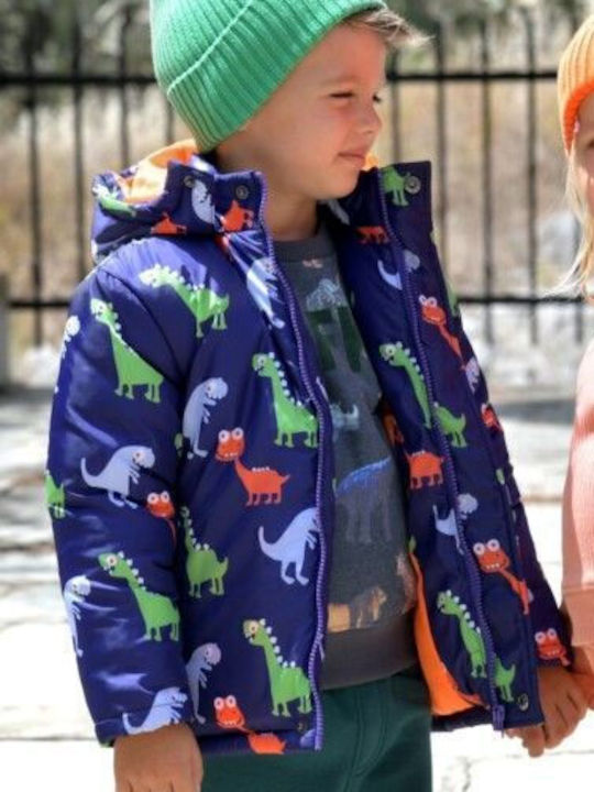 Funky Kids Casual Blue Coat