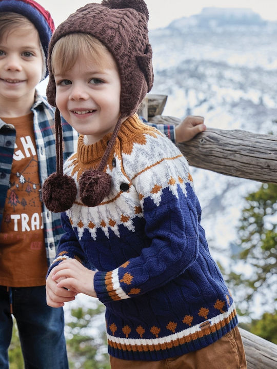 Energiers Kids' Sweater Long Sleeve Blue