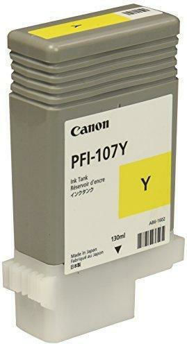 Canon PFI-107 Original InkJet Printer Ink Yellow (6708B001)