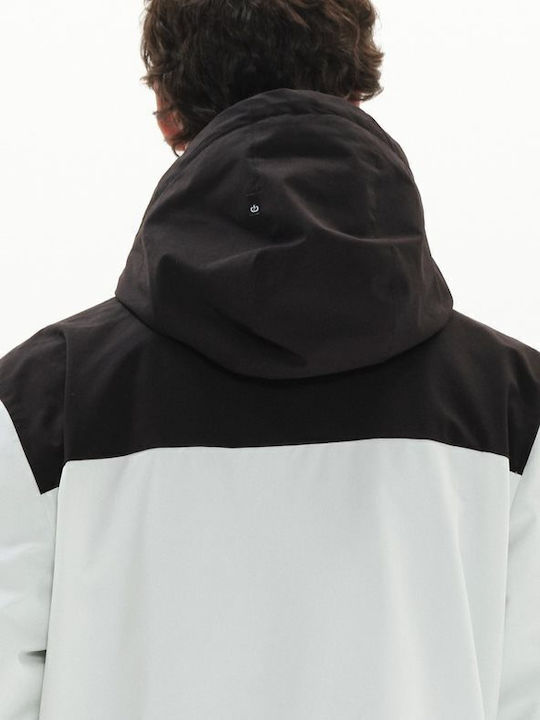 Winter Jacket Ice White / Black