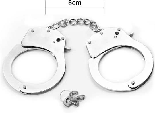 Lovetoy Fetish Pleasure Metal Hand Cuffs Handcuffs