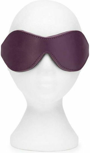 Fifty Shades of Grey Freed Cherished Collection Leather Blindfold BDSM Mask in Gray Color