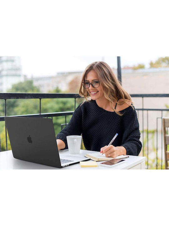 Case Tech Protect Smartshell Apple Macbook Air 13 M2 M3 M4 2022-2024-2025 Matte Black