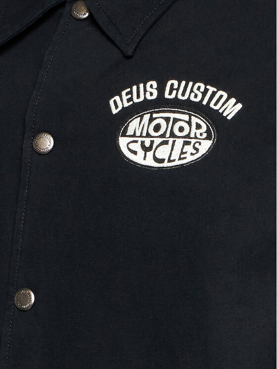 Herren Jacke Lässig Schwarz