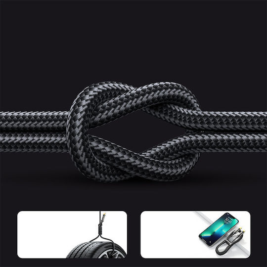 Joyroom S-CL020A20 Braided USB-C to Lightning Cable 20W Μπλε 2m