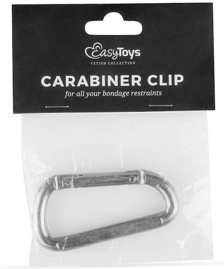 Easytoys Fetish Collection Carabiner Clip Penis Cage in Silver Color