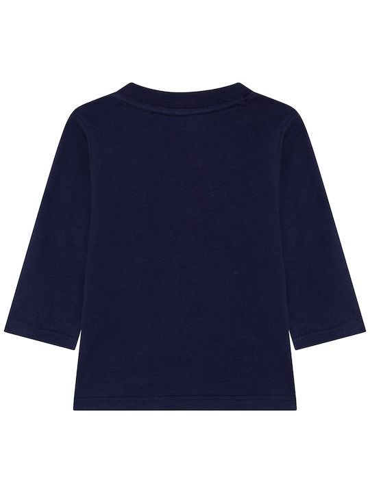 Timberland Kids Blouse Long Sleeve Navy Blue