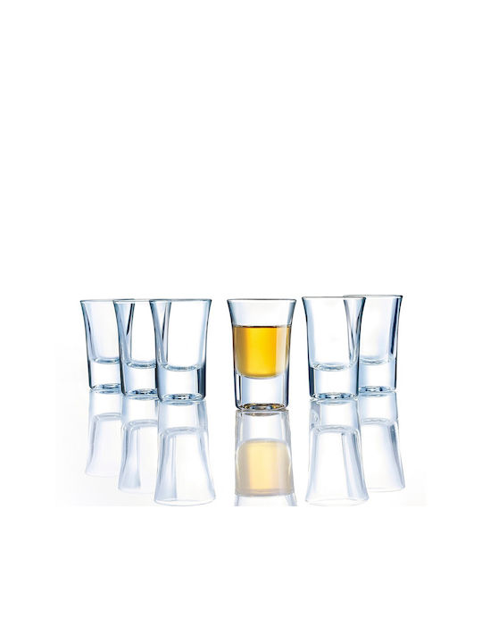 Luminarc Shot Glasses made of Glass 340ml 6pcs