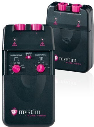 Mystim Pure Vibes για Ηλεκτροδιέγερση σε Μαύρο Χρώμα 4τμχ