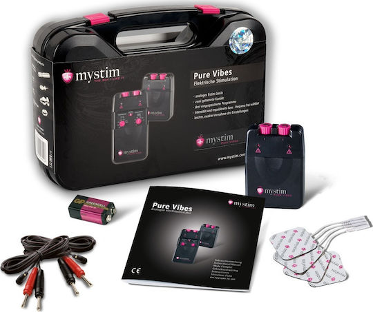 Mystim Pure Vibes for Electro-stimulation in Black Color