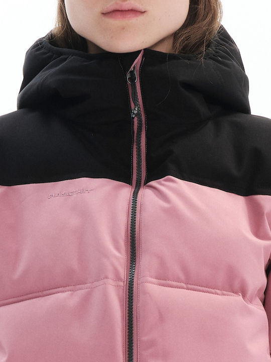 Scurtă Jachetă de femei Puffer Roz