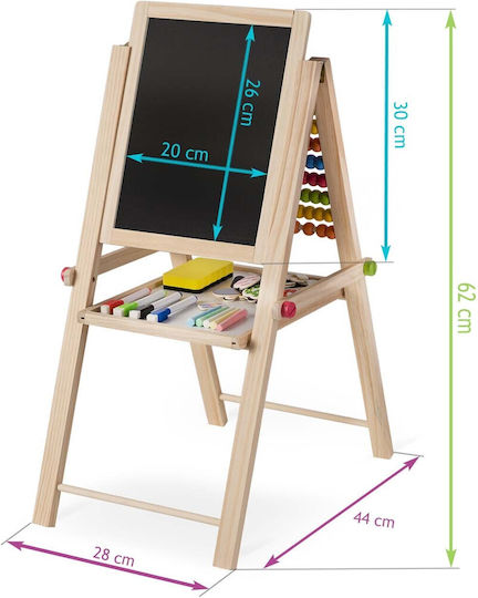 Ricokids Ricokids Magnetic Board Markerboard Blackboard Double Sided Floor