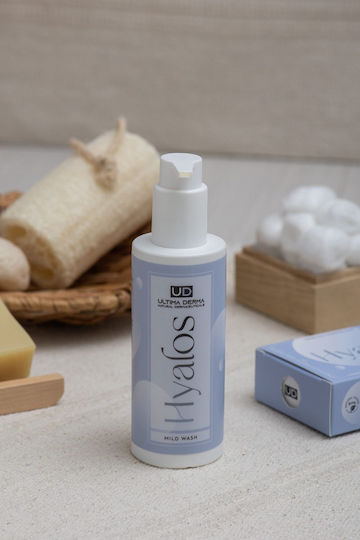 Ultima Derma Hyalos Υγρό Καθαρισμού Προσώπου 200ml