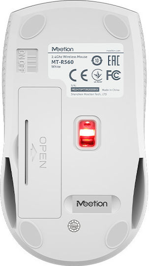 Meetion MT-R560 Безжичен Мишка Бял