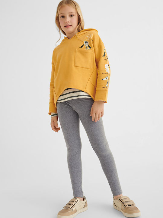 Kids Legging Long Gray Ecofriends