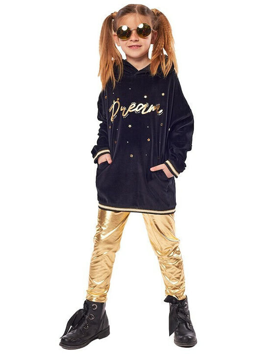 Kinder Leggings Lang Gold