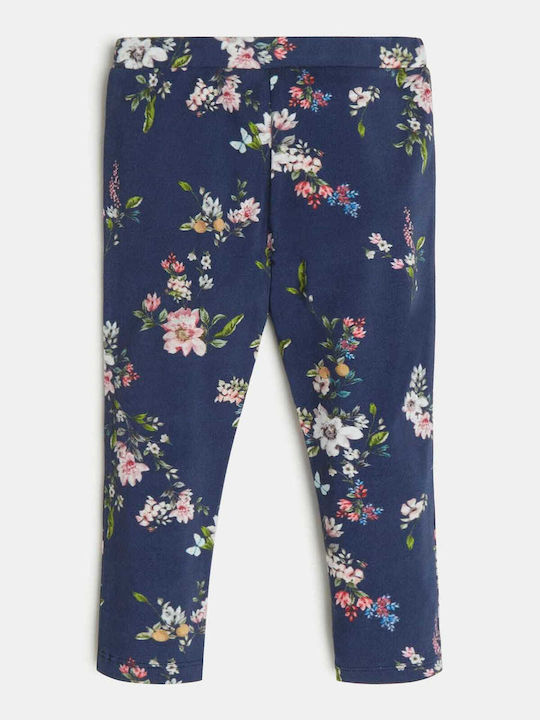 Guess Kinder Leggings Lang Blau