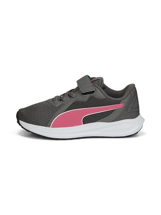 Puma Kids Sports Shoes Running Twitch Runner Ps Gray