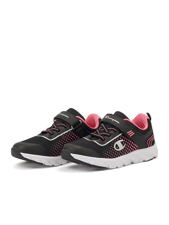 Buzz G Ps Αθλητικά Παιδικά Παπούτσια Running με Σκρατς Μαύρα