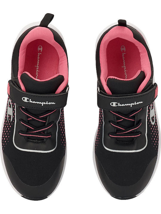 Buzz G Ps Αθλητικά Παιδικά Παπούτσια Running με Σκρατς Μαύρα