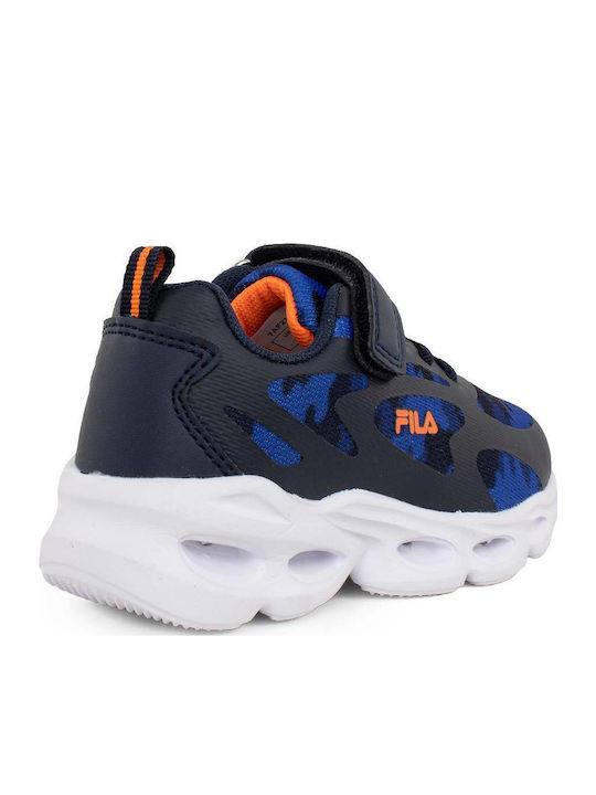 Flash Gordon Kinder Sportschuhe Laufen mit Bügel- und Schleifenverschluss Dark Blue