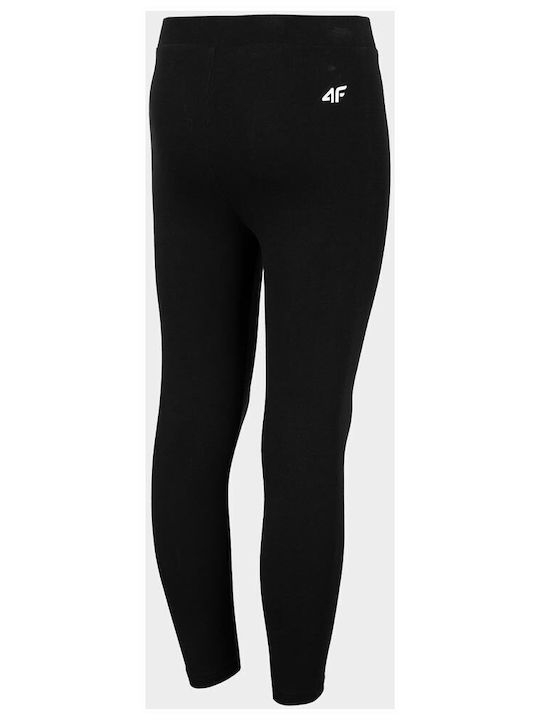 4F Leggings pentru Copii Lung Negru