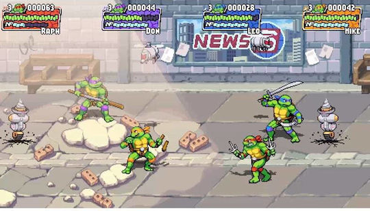 Teenage Mutant Ninja Turtles: Shredder's Revenge Switch Game