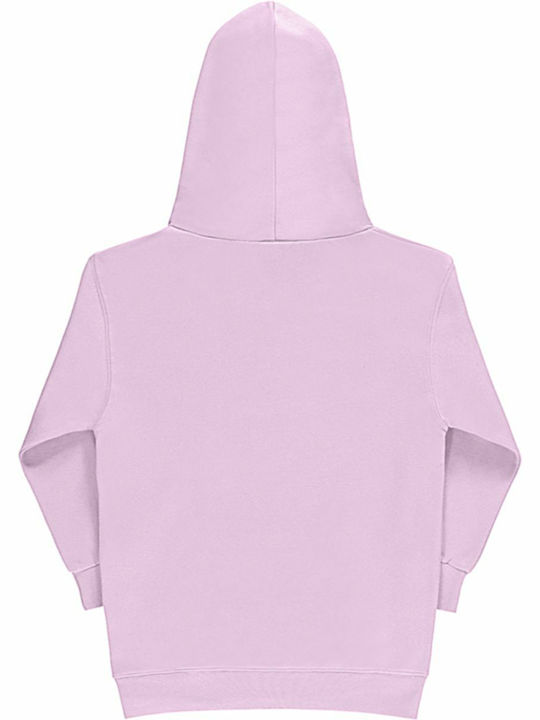 SG Kids Sweatshirt with Hood and Pocket Pink