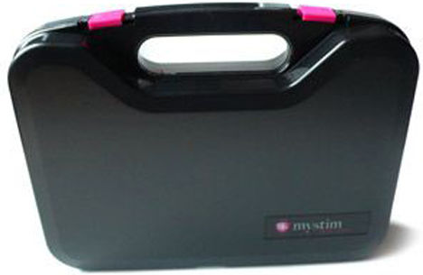 Mystim Tension Lover for Electro-stimulation in Black Color 9pcs