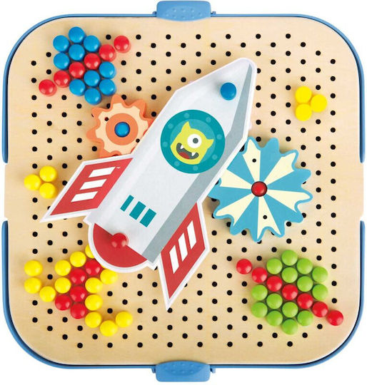 Hape Παιχνίδι Κατασκευών Ξύλινo Early Explorer για Παιδιά 3+ Ετών