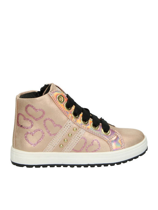 Παιδικά Sneakers High Ροζ