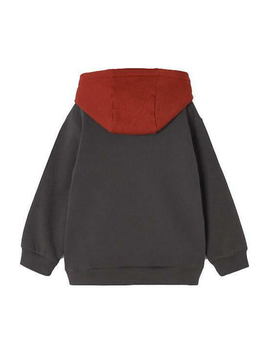 Mayoral Kids Sweatshirt with Hood Gray