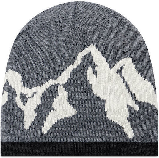 Beanie Ανδρικός Reversible Σκούφος Πλεκτός σε Μαύρο χρώμα