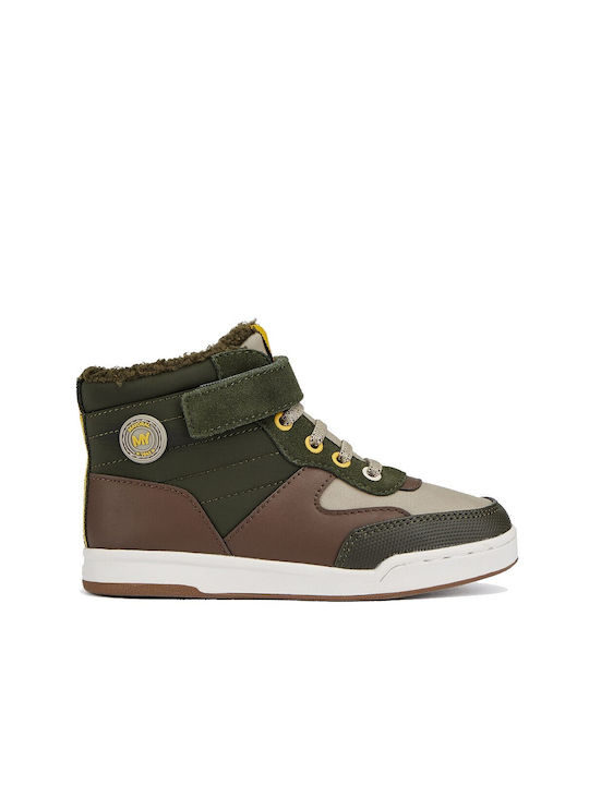 Mayoral Kids Sneakers High Khaki