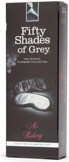 Fifty Shades of Grey No Peeking BDSM Mask in Gray Color 2pcs