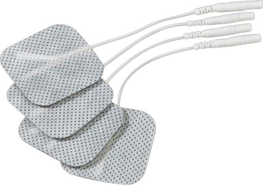 Mystim Self-Adhesive Electrodes for Electro-stimulation in Black Color 4pcs