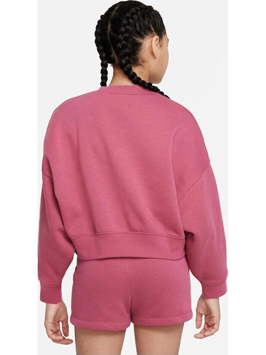 Fleece Hanorac Copii Fuchsia Trend