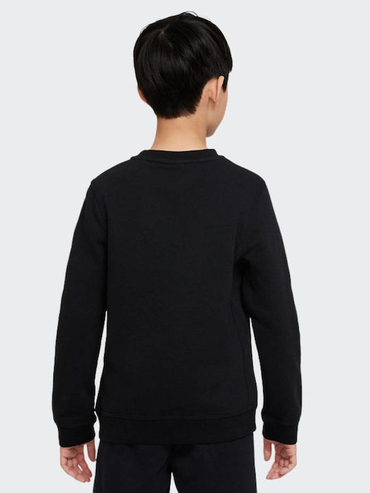 Nike Fleece Παιδικό Φούτερ Μαύρο Sportswear Sos