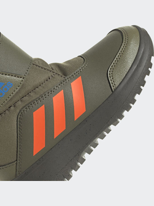 Winterplay Kids Snow Boots with Velcro Khaki