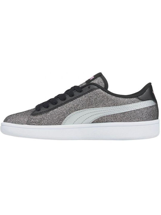 Puma Kinder-Sneaker Smash V2 Glitz Glam Gray