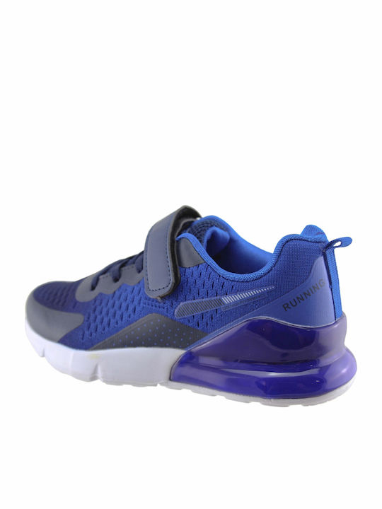 Kids Sneakers with Scratch Blue