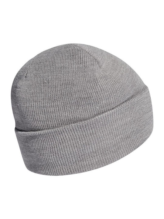 Beanie Unisex Σκούφος Πλεκτός σε Γκρι χρώμα