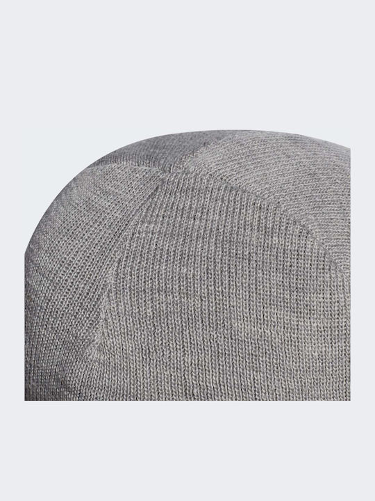 Beanie Unisex Σκούφος Πλεκτός σε Γκρι χρώμα